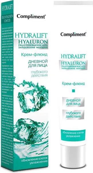 КОМПЛИМЕНТ Hydralift Hyaluron крем-флюид для лица дневной 50мл (Стелла, РФ)