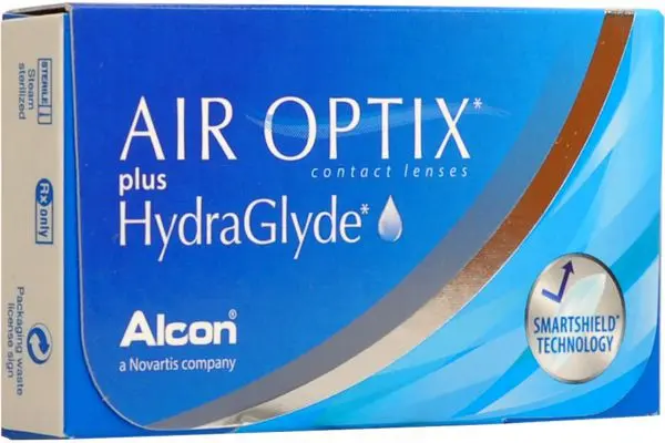 ЛИНЗЫ КОНТАКТНЫЕ AIR Optix Plus HydraGlyde 3шт традиц 1мес дневн б/цв -2.75 8.6 (АЛКОН, МАЛАЙЗИЯ)