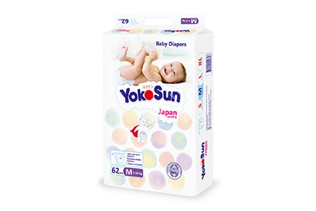 ЙОКОСАН (YOKOSUN) подгузники детские 5-10кг р.M N62 (Чэншин Кинке Импорт энд Экспорт, КИТАЙ)