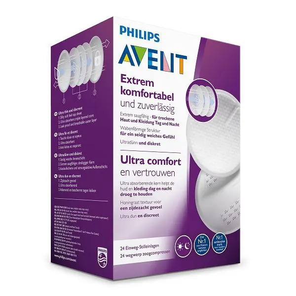 АВЕНТ (Avent) вкладыши д/бюстгальтера д/кормящих матерей N24 SCF254/24 (ФИЛИПС  ЭЛЕКТРОНИКС, КИТАЙ/ИНДОНЕЗИЯ/ВЕЛИКОБРИТАНИЯ)