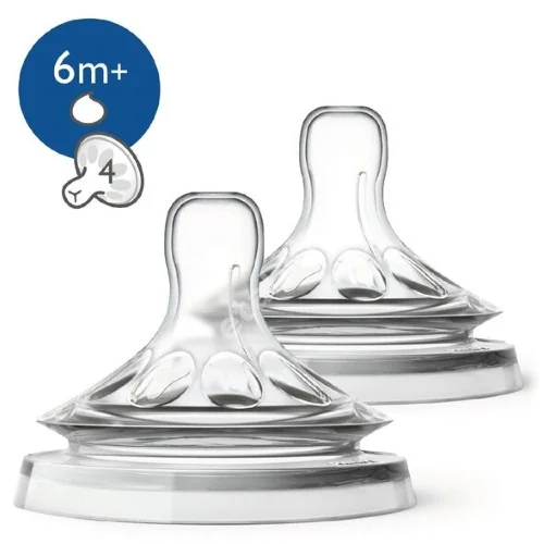 АВЕНТ (Avent) соска силик. д/каш Naturals 6м+ SCF046/27 N2 (ФИЛИПС  ЭЛЕКТРОНИКС, ИНДОНЕЗИЯ)