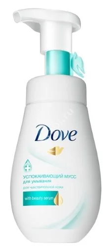 ДАВ (DOVE)  мусс д/умывания успокаивающий 160мл (ЮНИЛЕВЕР , РФ)