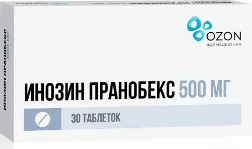 ИНОЗИН ПРАНОБЕКС табл. 500мг N30 (ОЗОН, РФ)