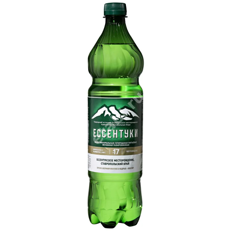 ВОДА МИНЕРАЛЬНАЯ Ессентуки N17 (бут. п/э) 1л (Тести, РФ)