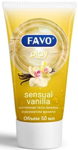 ФАВО (FAVO) гель-смазка 50мл Чувственная ваниль (БЕРГУС, РФ)