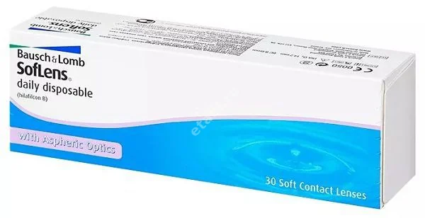 ЛИНЗЫ КОНТАКТНЫЕ Bausch+Lomb Soflens daily disposable 30шт традиц 1день дневн б/цв -5.00 8.6 (Бауш энд Ломб Инкорпорейтед, ФРАНЦИЯ)
