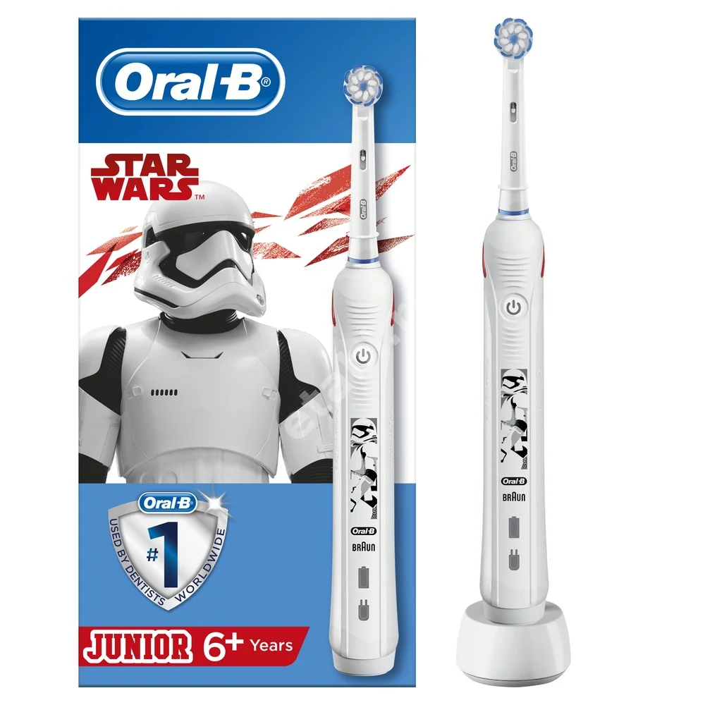 ОРАЛ-БИ (ORAL-B) Junior Sensi Ultrathin зубная щетка электрическая 6+ арт.D501.513.2ЗPro Star Wars (Проктер энд Гэмбл  ГмбХ, ГЕРМАНИЯ)