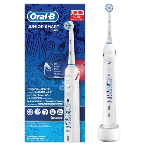 ОРАЛ-БИ (ORAL-B) Junior Smart Sensi Ultrathin зубная щетка электрическая 6+ арт.D601.513.З (Проктер энд Гэмбл  ГмбХ, ГЕРМАНИЯ)