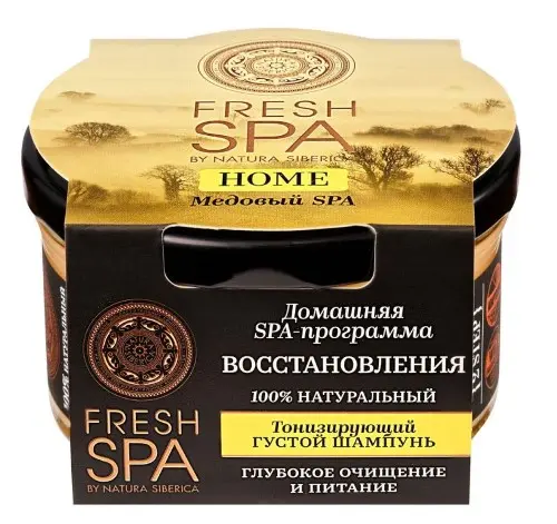 НАТУРА СИБЕРИКА Fresh Spa Home шампунь тонизир густой медовый 170мл (Натура Сиберика, РФ)