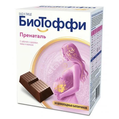 БИОТОФФИ ПРЕНАТАЛЬ батончик 5г N30 (БАУШ ХЕЛС, ХОРВАТИЯ)