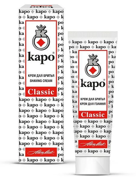 КАПО крем д/бритья Classic 100мл (Дансон-БГ, БОЛГАРИЯ)