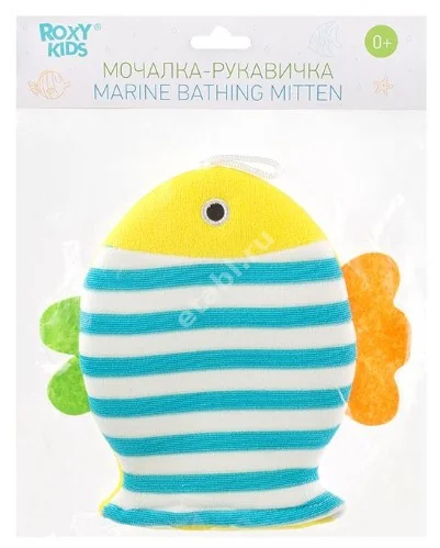 РОКСИ-КИДС (ROXY-KIDS) мочалка-варежка 0м+ (Жонгшан  Жонгли Рубер, КИТАЙ)