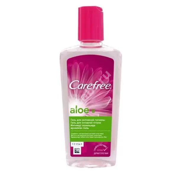 КЭФРИ (CAREFREE) гель для интимной гигиены 200мл Алоэ (ДЖНС&ДЖНС, ФРАНЦИЯ/ИТАЛИЯ)