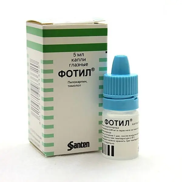 ФОТИЛ капли глазн. (фл.) 2%+0.5% - 5мл N1 (ЮСБ  ФАРМА, ФРАНЦИЯ)