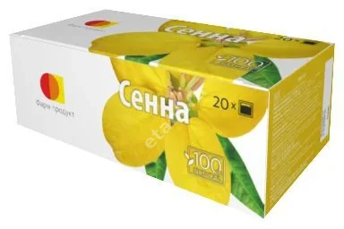 СЕННЫ ЛИСТЬЯ (фильтр-пак.) 1.5г N20 (Фармпродукт, РФ)
