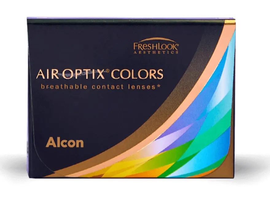 ЛИНЗЫ КОНТАКТНЫЕ AIR Optix Colors 2шт цветные 1мес дневн green -0.00 8.6 (АЛКОН, МАЛАЙЗИЯ)