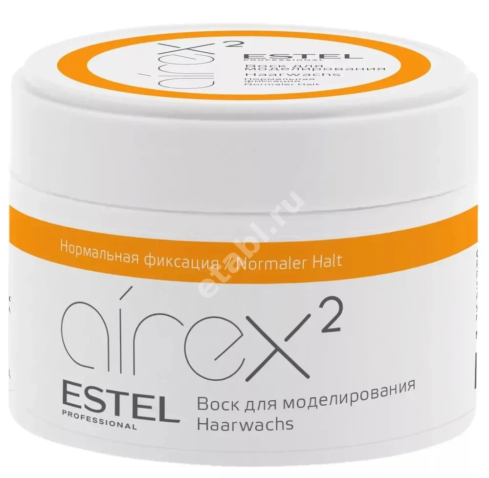 ЭСТЕЛЬ (ESTEL) Professional Airex воск для волос моделир норм фиксация 75мл (Юникосметик, РФ)