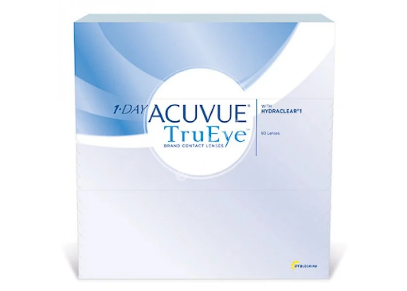 ЛИНЗЫ КОНТАКТНЫЕ 1-DAY Acuvue TruEye 90шт традиц 1день дневн б/цв -3.25 8.5 (Джонсон и Джонсон Вижн Кэер, ИРЛАНДИЯ)