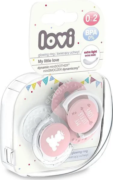 ЛОВИ (LOVI) пустышка силик. My Little Love 0-2м 22/847 N2 (Канпол, ПОЛЬША)