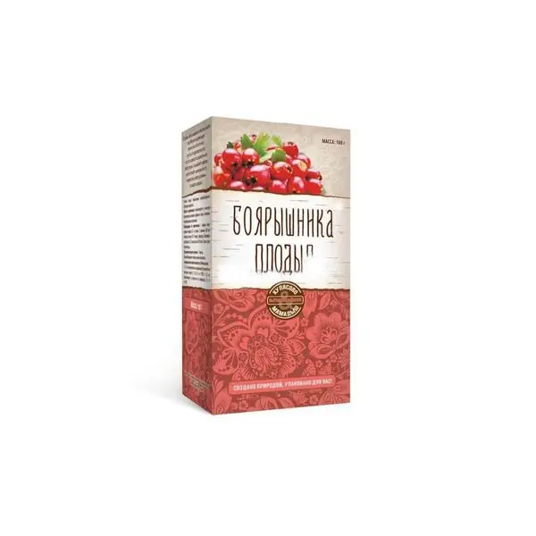 БОЯРЫШНИК ПЛОДЫ 100г N1 (Парафарм, РФ)