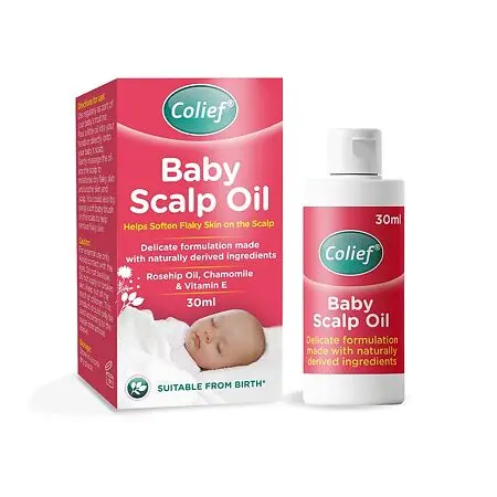 КОЛИФ масло от корочек на голове младенца 2м+ 30мл (Хамфайр Косметикс Лтд, ВЕЛИКОБРИТАНИЯ)