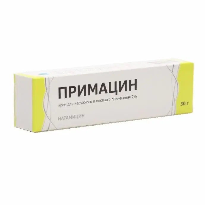 ПРИМАЦИН крем 2% - 30г N1 (Тульская Ф.Ф., РФ)
