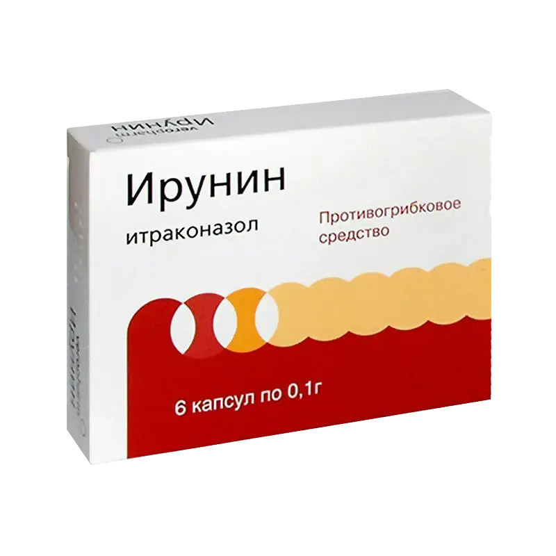 ИРУНИН капс. 100мг N6 (ВЕРОФАРМ, РФ)