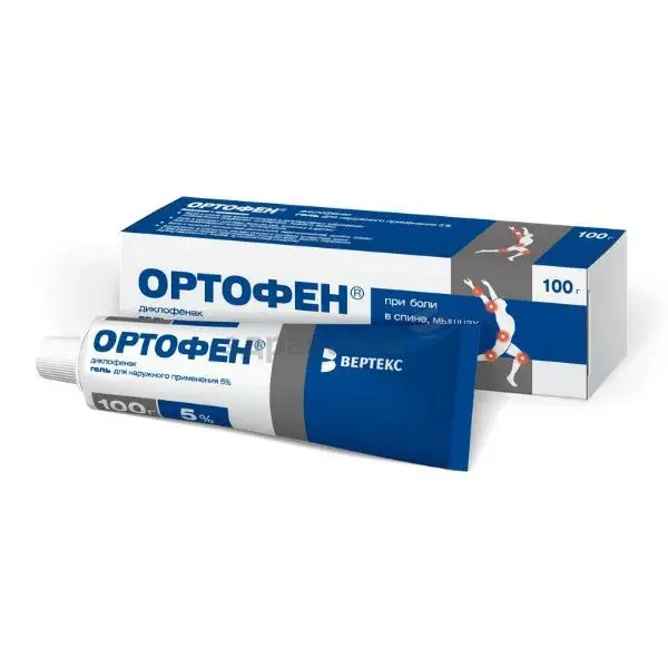 ОРТОФЕН гель 5% - 100г N1 (ВЕРТЕКС, РФ)