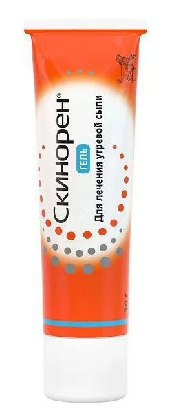 СКИНОРЕН гель (туба) 15% - 30г N1 (ЛЕО Фарма Мануфэкчуринг, ИТАЛИЯ)