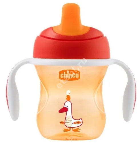 ЧИККО (Chicco) поильник пласт. 200мл Training Cup 6м+ 340624219 (Артсана, ИТАЛИЯ)