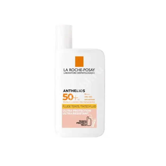 ЛЯ РОШ ПОЗЕ (LA ROCHE POSAY) Антгелиос флюид для лица/век тонир SPF50+ 50мл (Лореаль Франс, ФРАНЦИЯ)