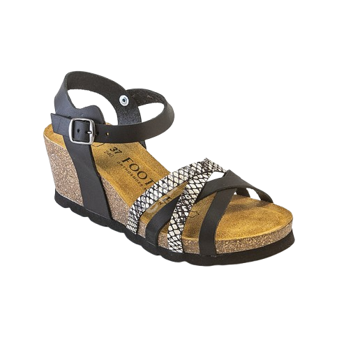 ОБУВЬ орт для взрослых Footwell босоножки Ж лето арт.639107-121 р.38 черн (Кальсадос Дигара С.Л., ИСПАНИЯ)