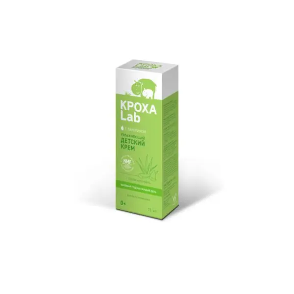 КРОХА ЛАБ Базовый уход крем увлаж 0м+ 75мл (ВАЛЕНТА, РФ)