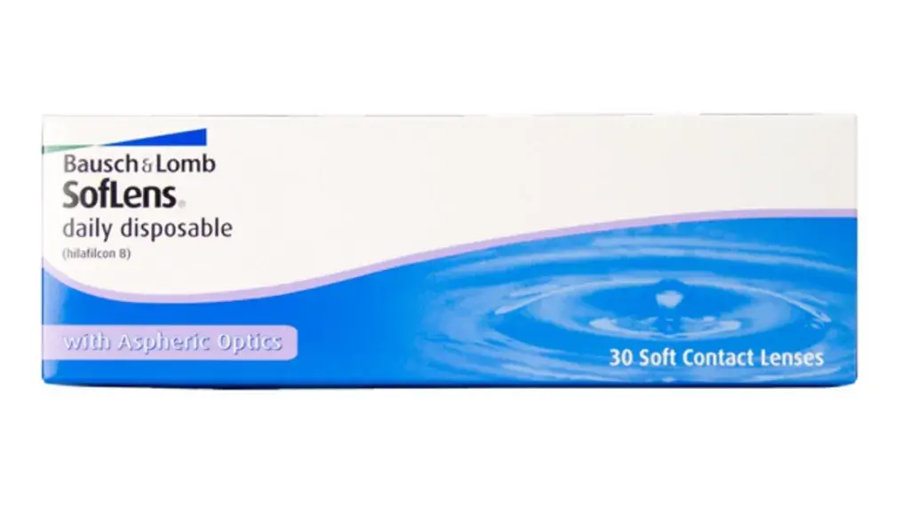 ЛИНЗЫ КОНТАКТНЫЕ Bausch+Lomb Soflens daily disposable 30шт традиц 1день дневн б/цв -6.00 8.6 (Бауш энд Ломб Инкорпорейтед, ФРАНЦИЯ)