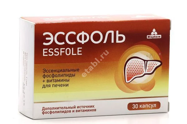 ЭССФОЛЬ капс. 1.5г N30 (КОРОЛЕВФАРМ, РФ)