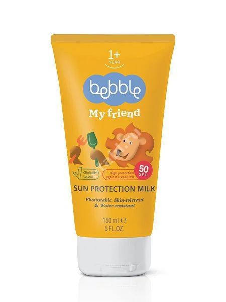 БЕББЛ (BEBBLE) My Friend молочко солнцезащит SPF50 150мл (Лавена, БОЛГАРИЯ)