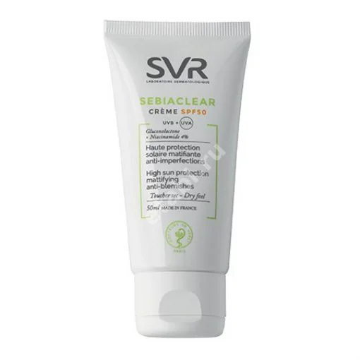 СВР (SVR) Sebiaclear крем для лица д/проблемн кожи SPF50 (туба) 50мл (СВР Лаборатория, ФРАНЦИЯ)