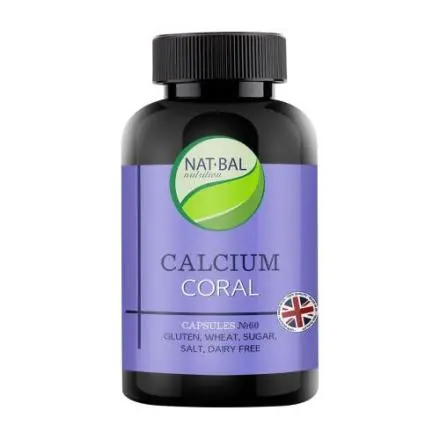 КАЛЬЦИЙ КОРАЛЛ NAT BAL Nutrition 30/60/90 капс. N60 (Геоорганик Лимитед, ВЕЛИКОБРИТАНИЯ)