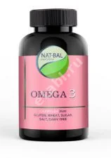 ОМЕГА-3 NAT BAL Nutrition 30/60/90 капс. (банк.) N60 (Геоорганик Лимитед, ВЕЛИКОБРИТАНИЯ)