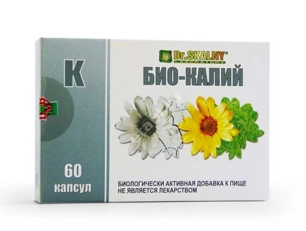 БИО-КАЛИЙ капс. 0.3г N60 (В-Мин, РФ)