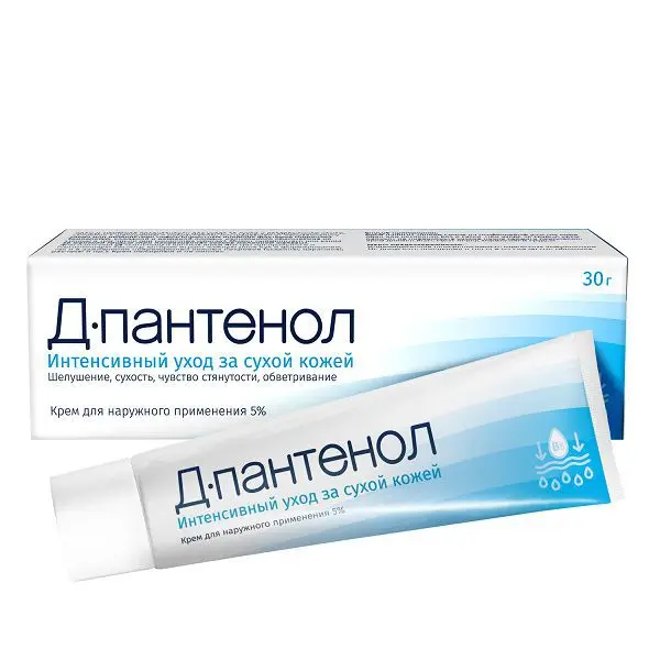 Д-ПАНТЕНОЛ крем (туба) 5% - 30г (Фарметрикс, РФ)