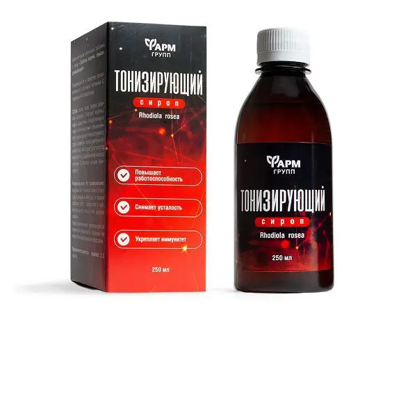 ЗОЛОТОЙ КОРЕНЬ сироп тонизир (фл.) 250мл (Алтай-фарм ООО/Фармгрупп, РФ)