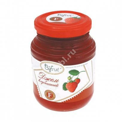 ДЖЕМ Bifrut на фруктозе 300г Клубника (Диал 2015, РФ)