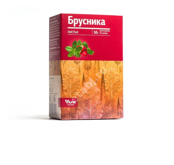 БРУСНИКИ ЛИСТЬЯ 50г N1 (Алтай-фарм ООО/Фармгрупп, РФ)