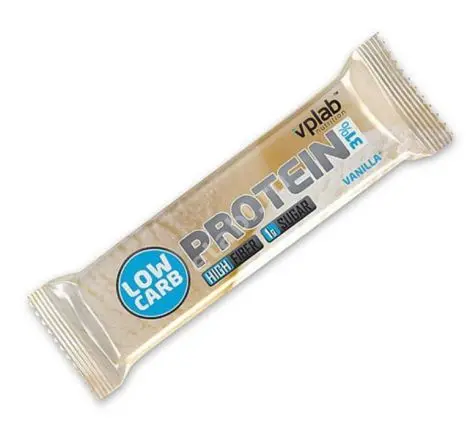 ЛОУ КАРБ ПРОТЕИН БАР ВПЛаб (VPLab) батончик 35г N1 Ваниль (ВП Лаборатори, ВЕЛИКОБРИТАНИЯ)