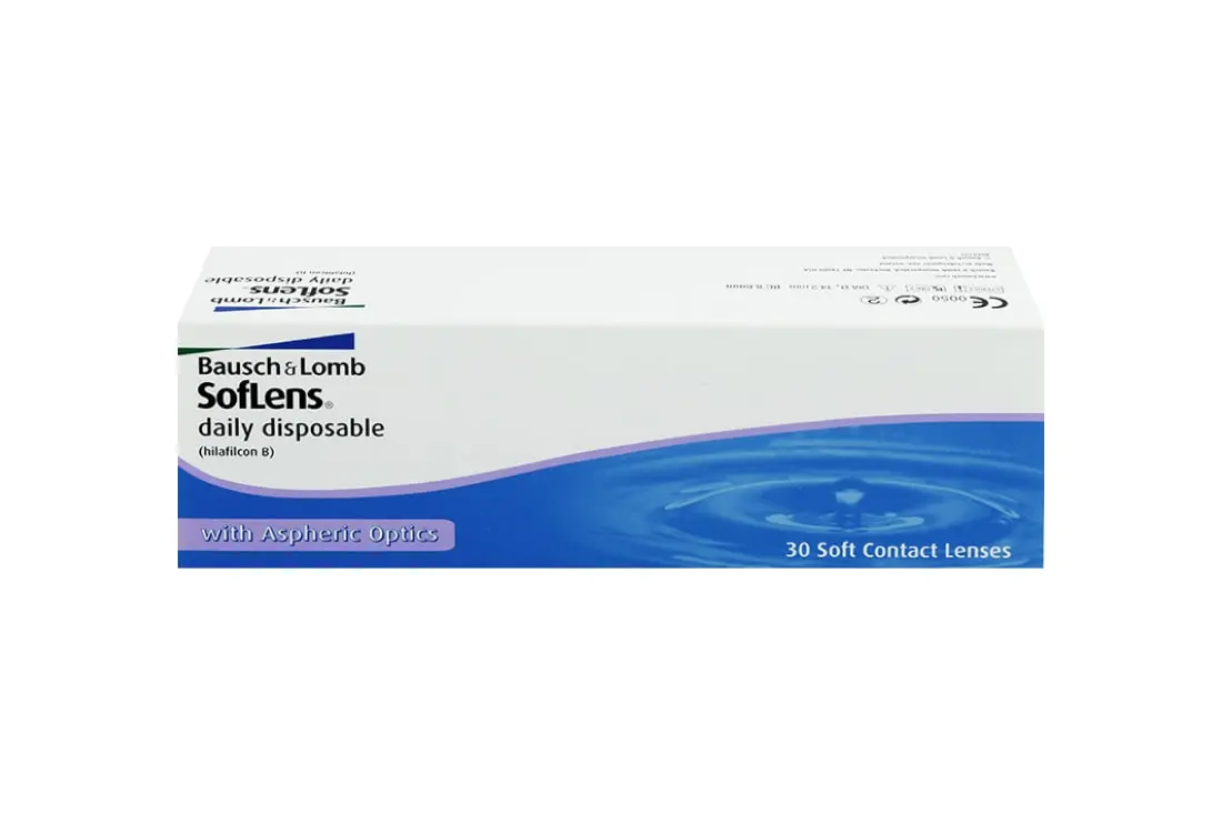 ЛИНЗЫ КОНТАКТНЫЕ Bausch+Lomb Soflens daily disposable 30шт традиц 1день дневн б/цв -1.75 8.6 (Бауш энд Ломб Инкорпорейтед, ФРАНЦИЯ)