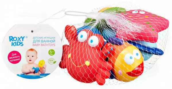 РОКСИ-КИДС (ROXY-KIDS) игрушка д/ванной Морские обитатели 6+ N6 (Шантоу Ченджхай Тойс Фэктори, КИТАЙ)
