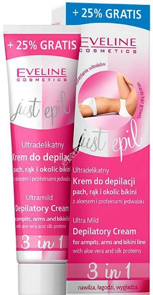 ЭВЕЛИН (EVELINE) крем д/депиляции 3в1 Just Epil 125мл (Эвелин Косметик, ПОЛЬША)