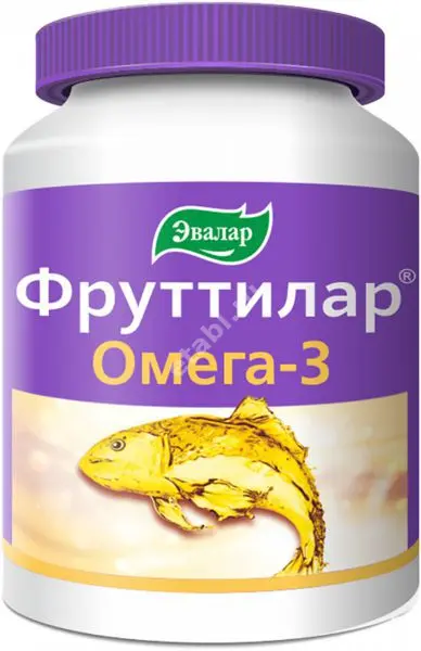 ФРУТТИЛАР ОМЕГА-3 пастилки жев. 4г N30 (ЭВАЛАР, РФ)