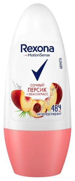 РЕКСОНА дезодорант ролик Персик/Лемонграсс 50мл (ЮНИЛЕВЕР , РФ)